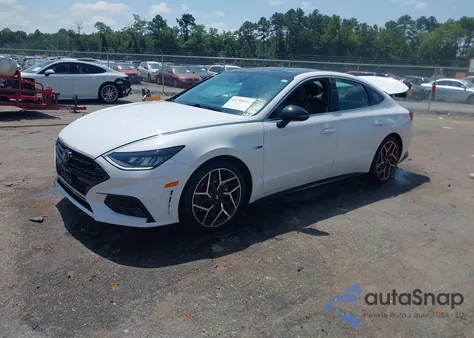 2023 Hyundai Sonata N Line z USA, uszkodzony, nr VIN KMHL14JC0PA255340